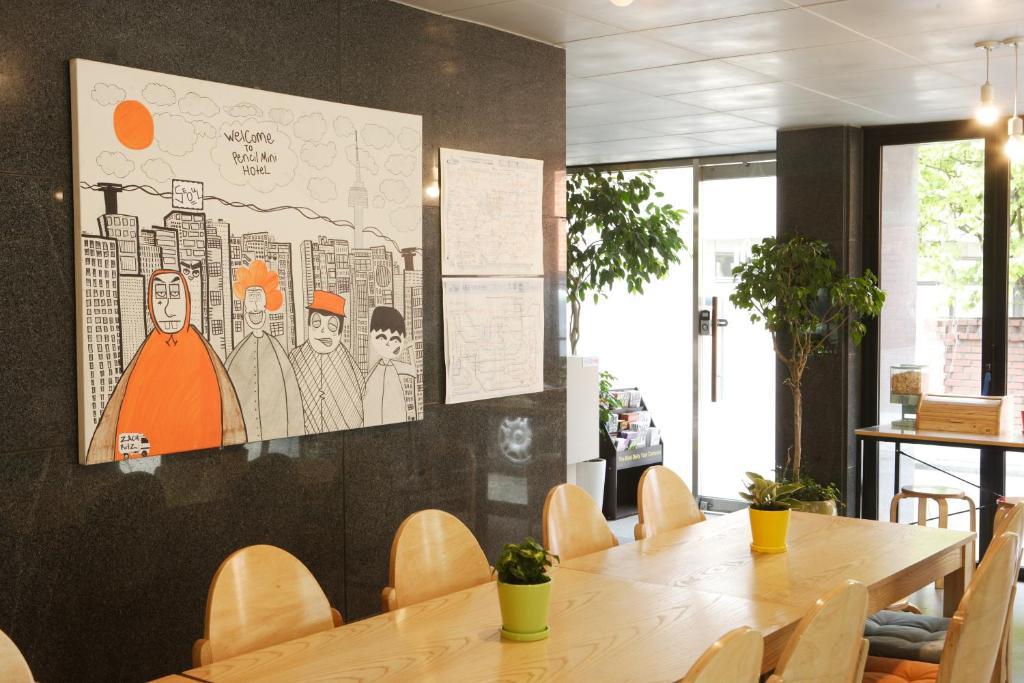 סיאול Hongdae Pencil Guesthouse מראה חיצוני תמונה